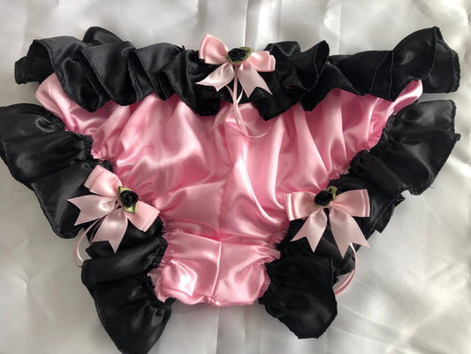 Satin Sissy Maid Panties