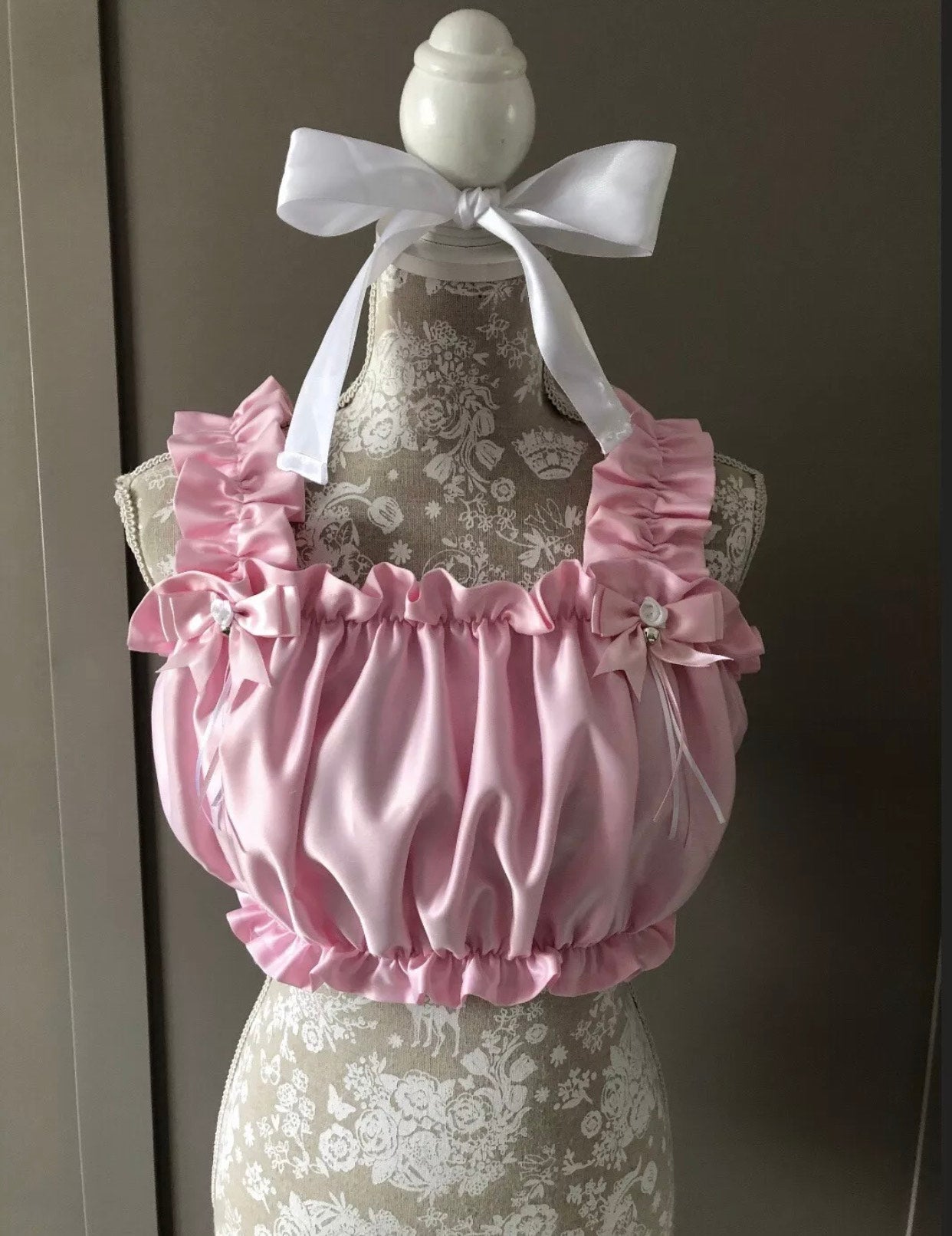 Sissy Maid Camisole Bra Top