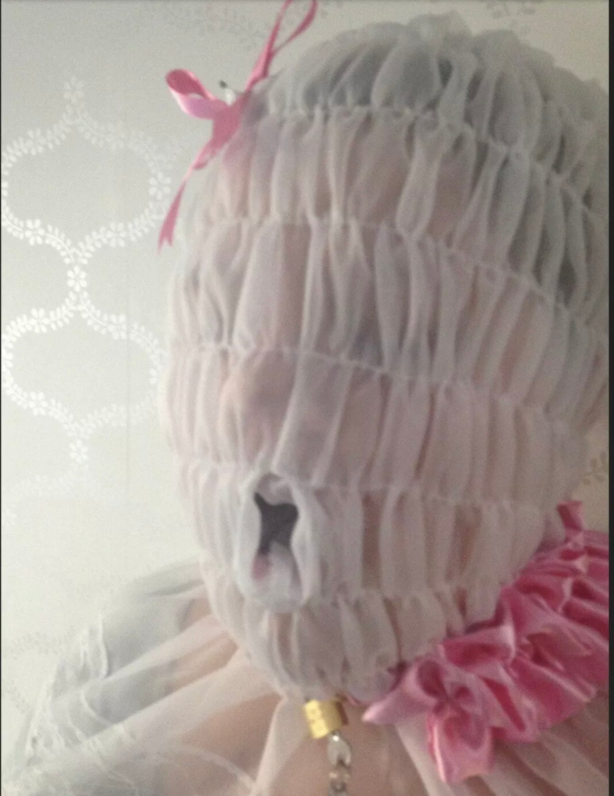 Slave Hood with Mouth Sleeve