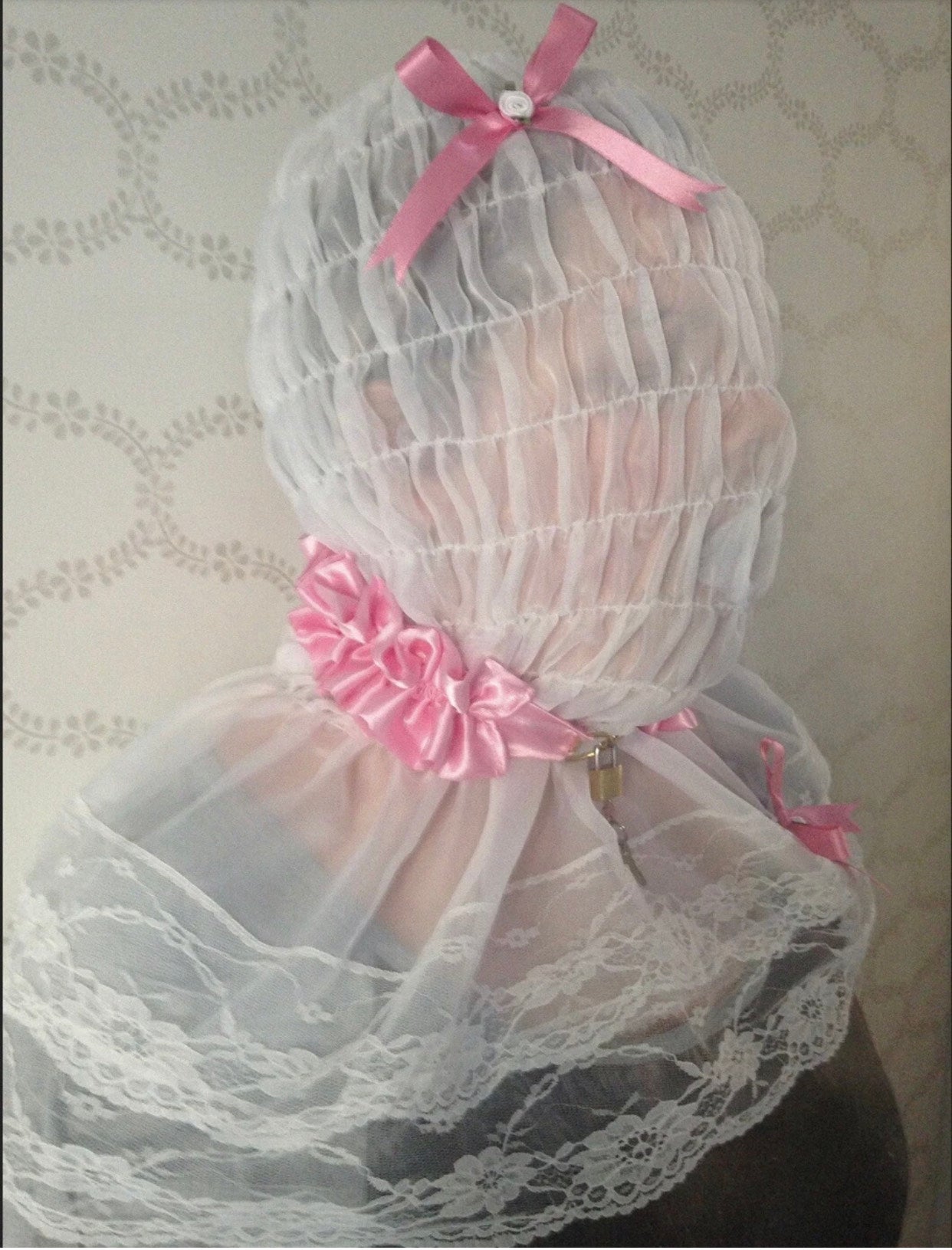 Slave Hood with Mouth Sleeve