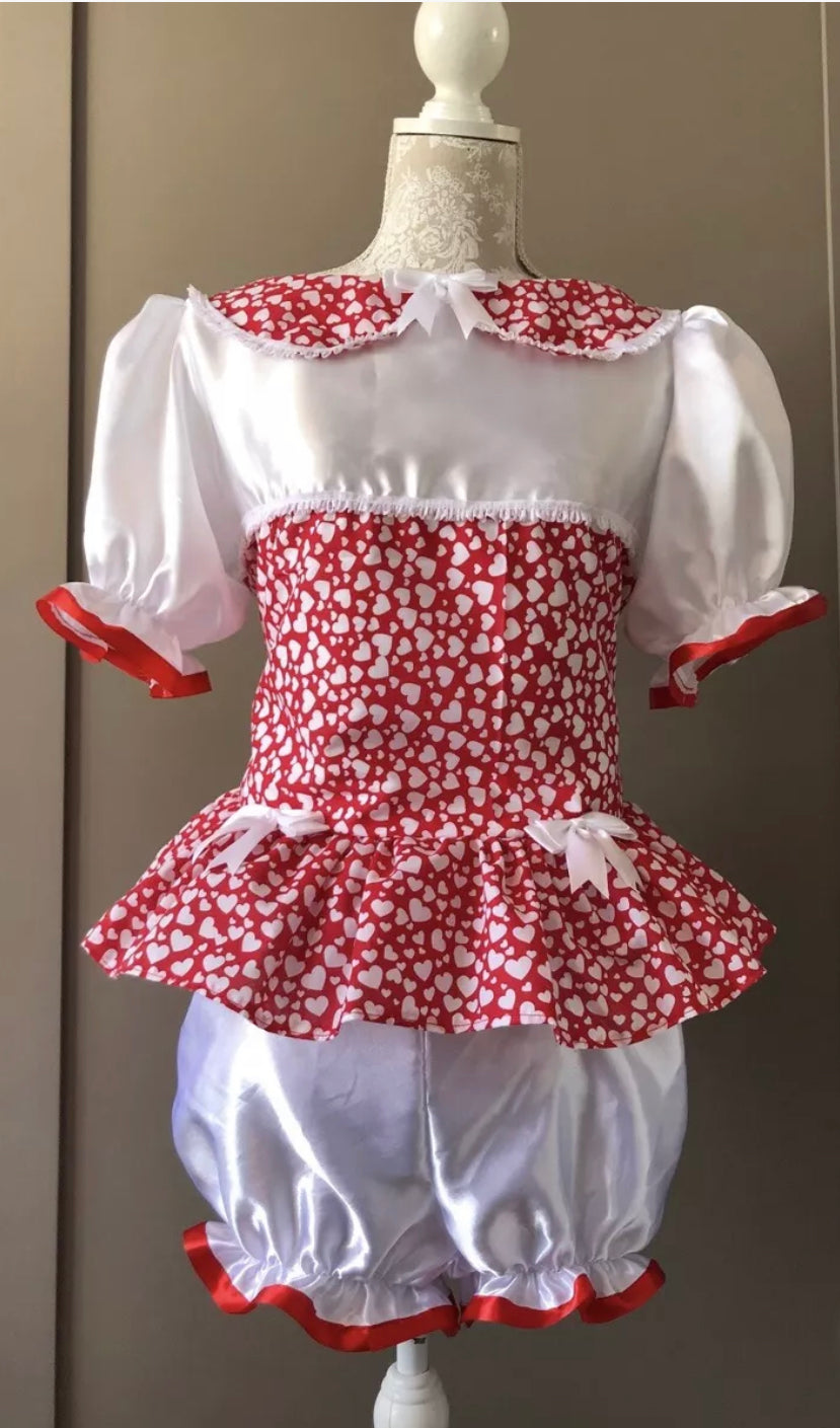 Sissy Maid Adult Onesie Romper