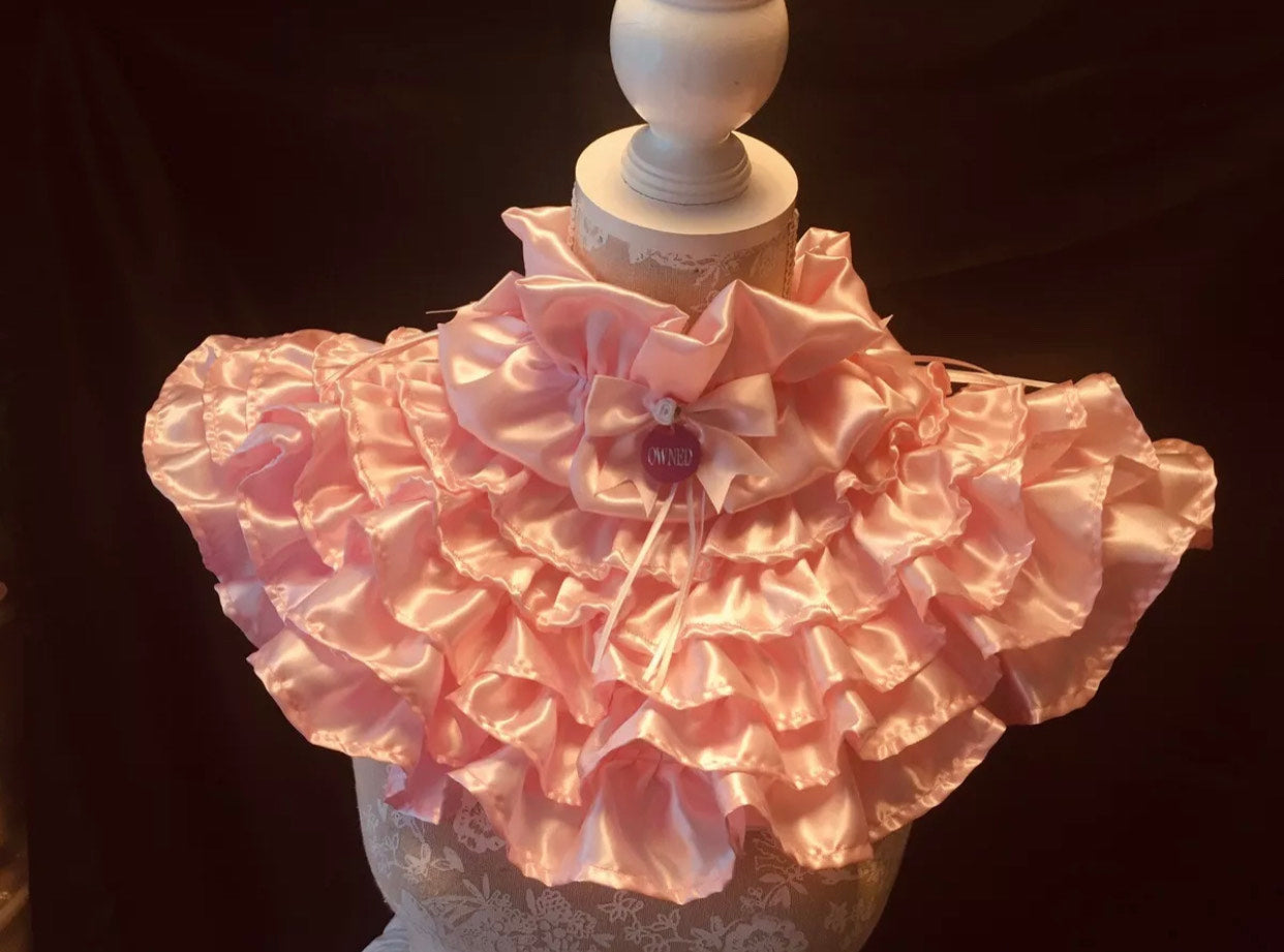 Lockable Sissy Maid Collar