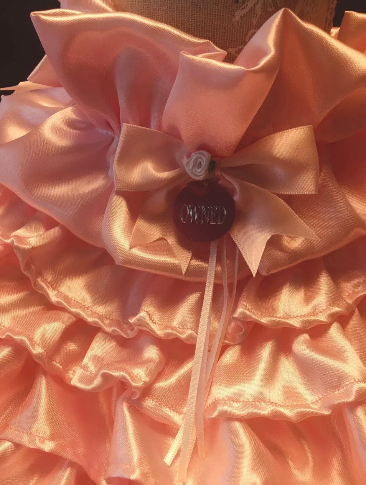 Lockable Sissy Maid Collar